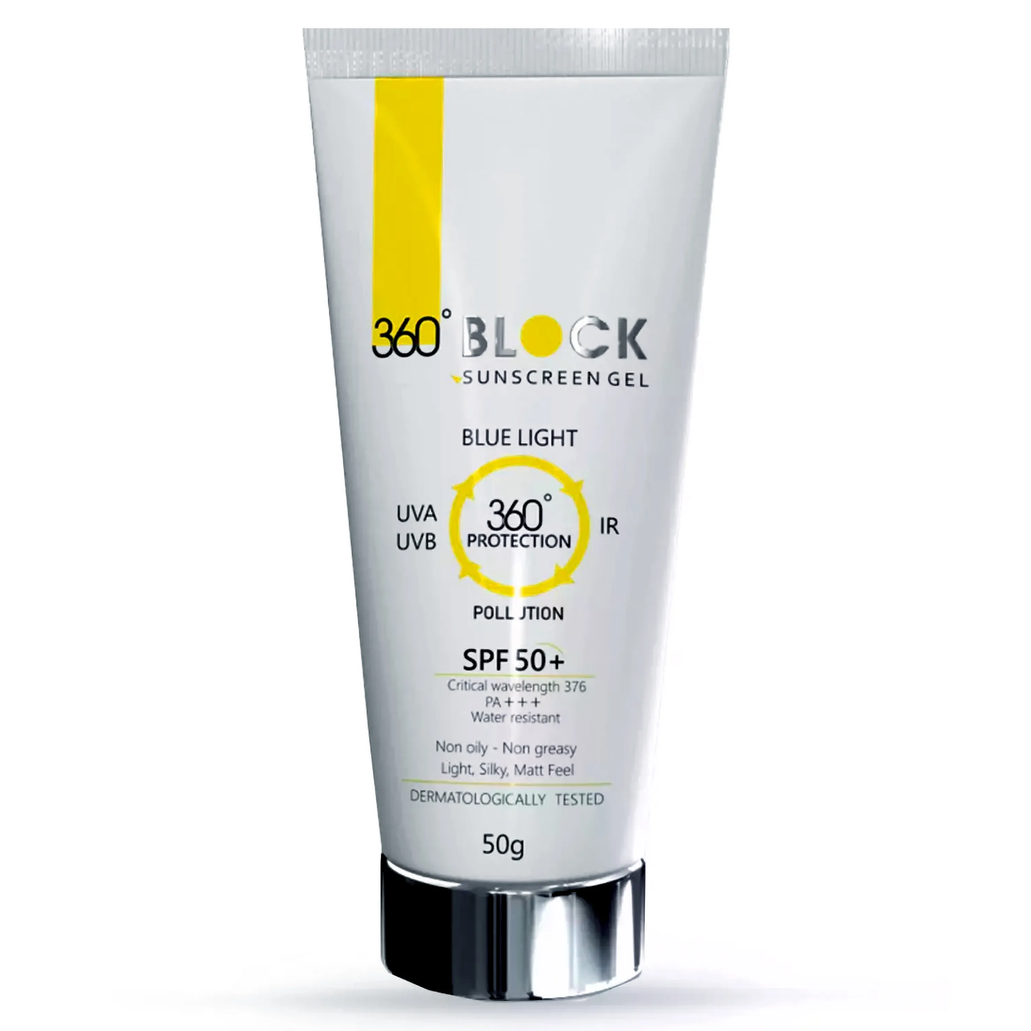 360 Block Sunscreen Gel SPF 50+ 50gm