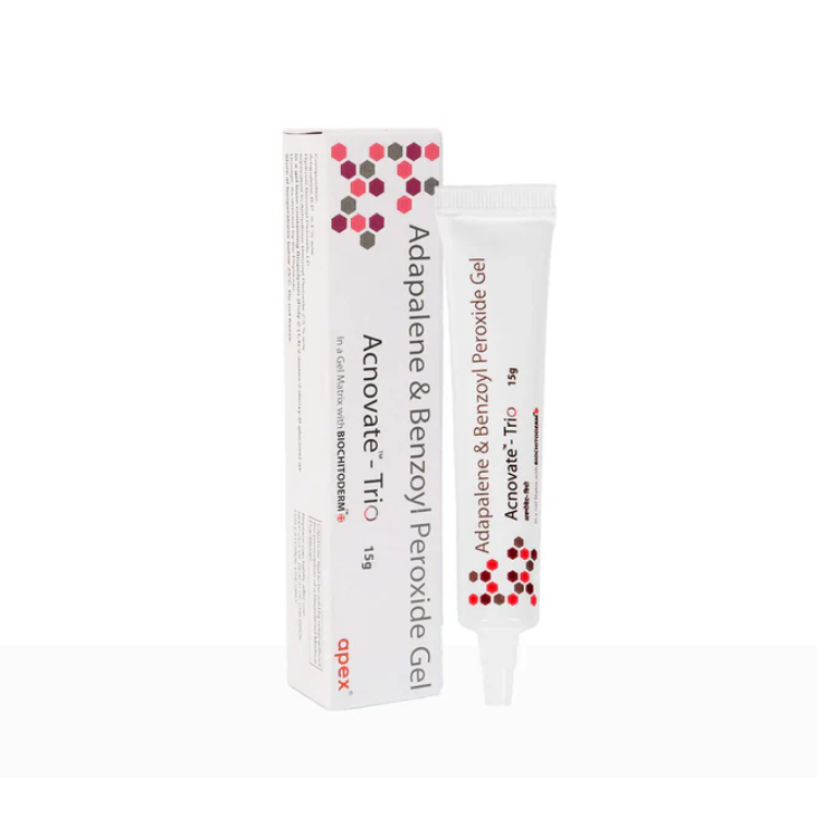 Acnovate-Trio Gel 15gm