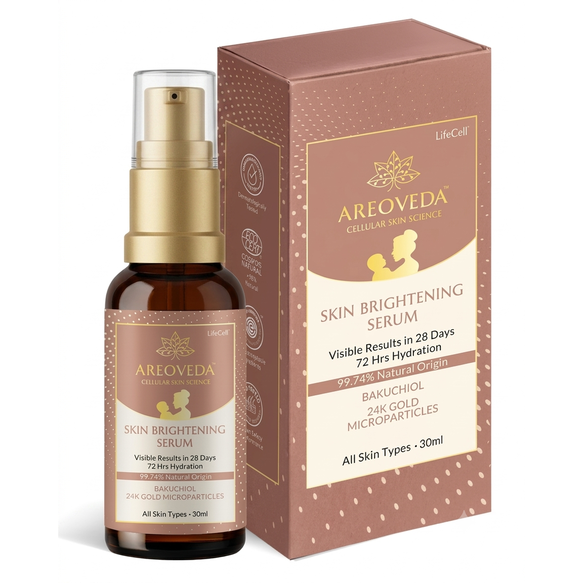 AREOVEDA SKIN BRIGHTENING SERUM 30ML