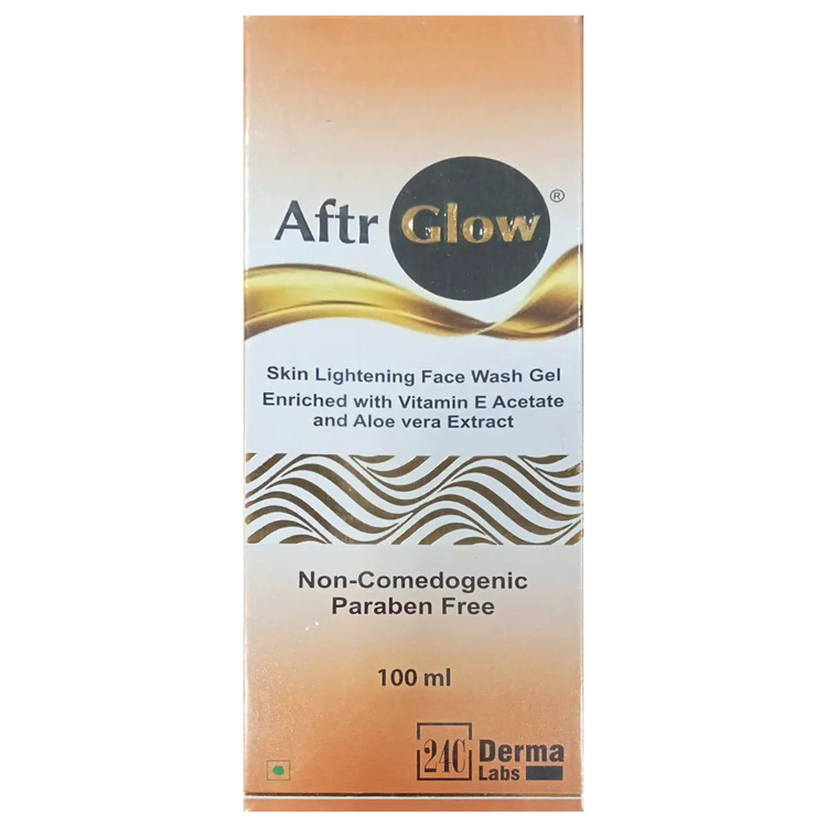 Aftr Glow Skin Lightening Face Wash Gel 100ml