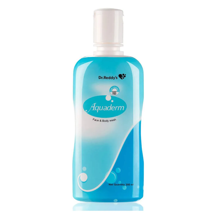 Aquaderm Face & Body Wash 200ml