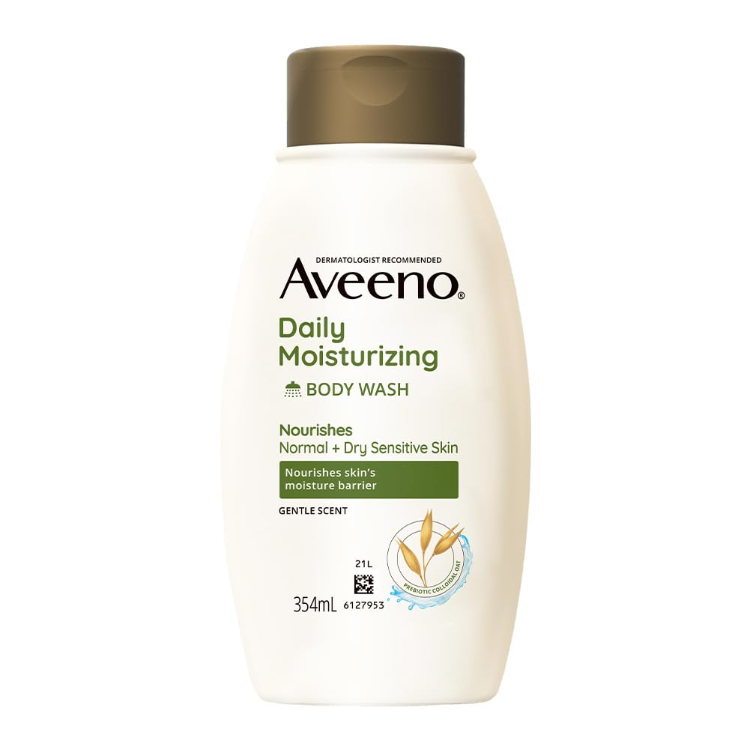 Aveeno Daily Moisturizing Body Wash For Normal To Dry Skin, 354 ml