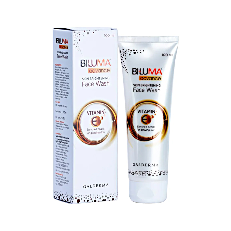 Biluma Advance Skin Brightening Face Wash, 100gm