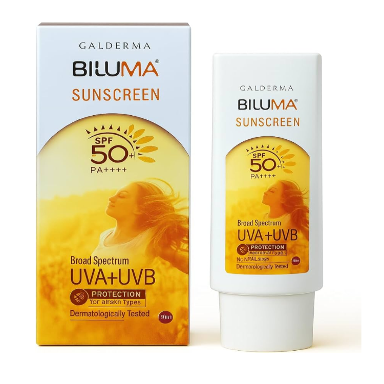 Biluma Broad Spectrum Sunscreen SPF 50+ 50ml