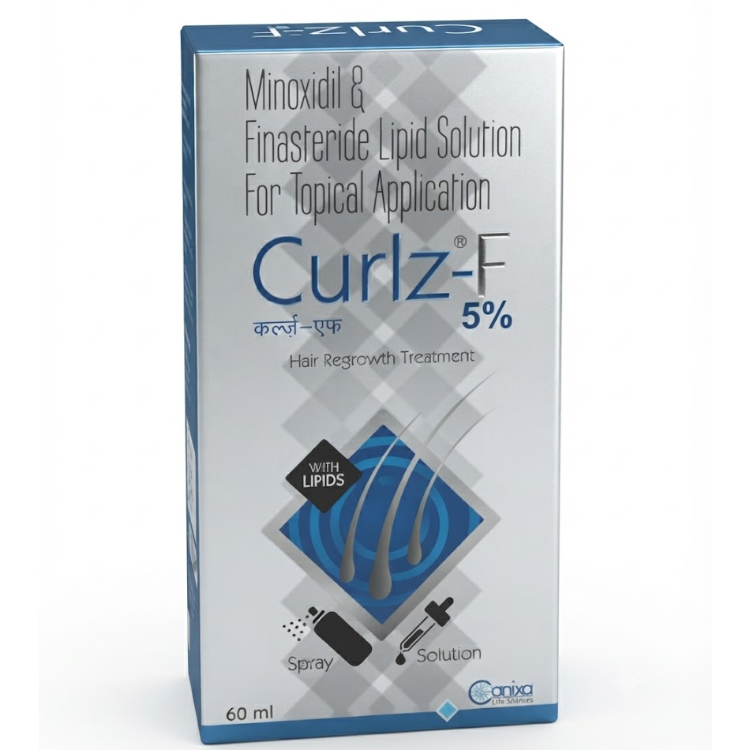 Curlz-F 5% Solution 60ml