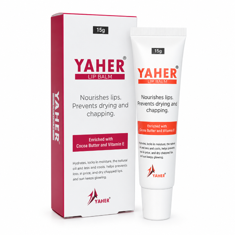 YAHER LIP BALM Pack Of 3 15GM