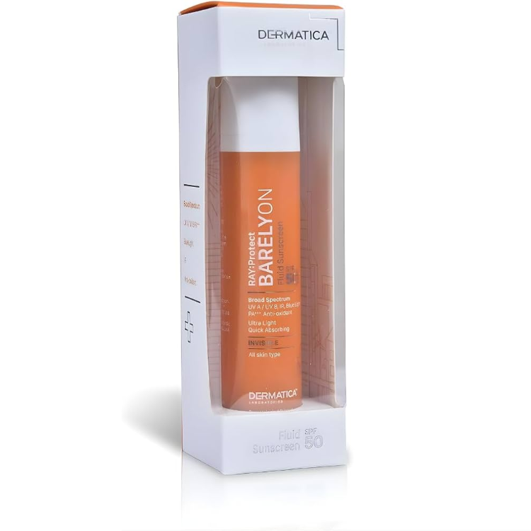 Dermatica Ray Protect Barelyon Fluid Sunscreen SPF 50 GM