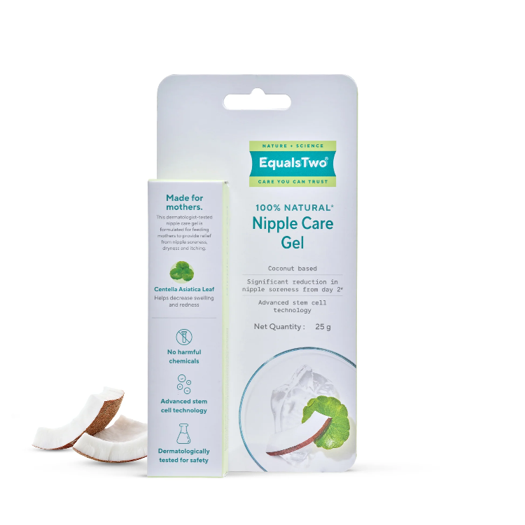 EqualsTwo Nipple Care Gel, 25 gm