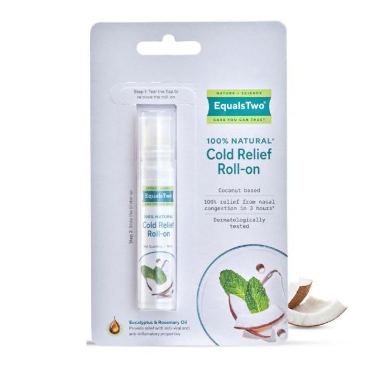 EqualsTwo Cold Relief Roll-On (Pack of 2)