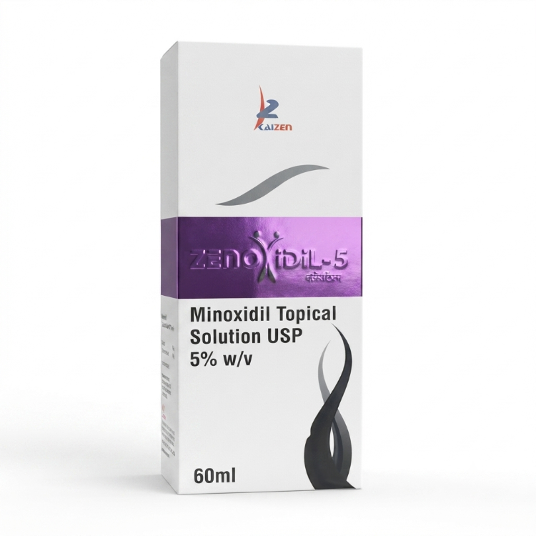 ZENOXIDIL-5 Minoxidil Topical Solution USP 5% w/v (60 ml)