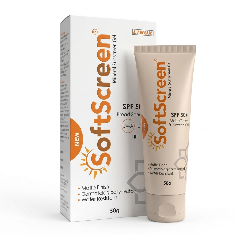 Softscreen+ Matte Tinted Sunscreen Gel SPF 50+ PA 30GM