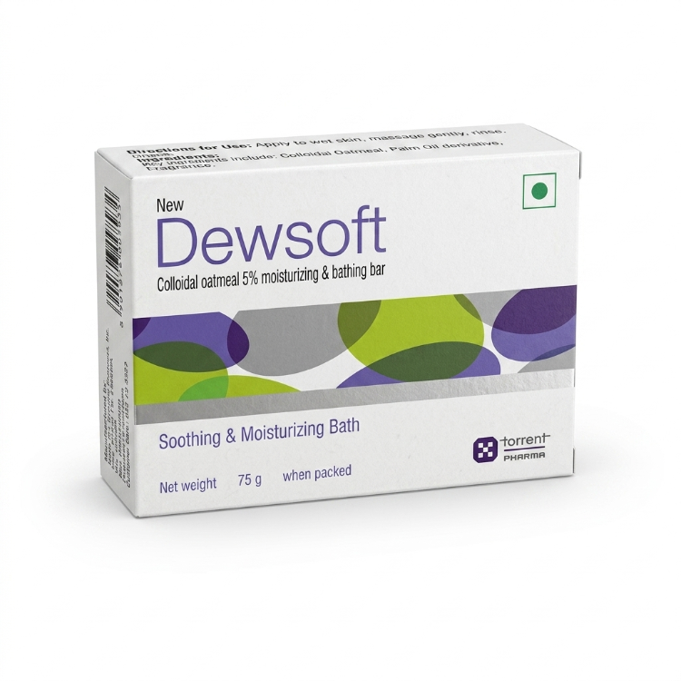 New Dewsoft Soap 75gm