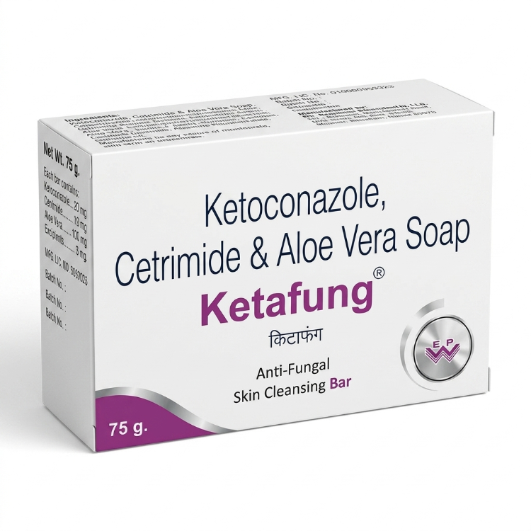 Ketafung 2% Soap Pack Of 3