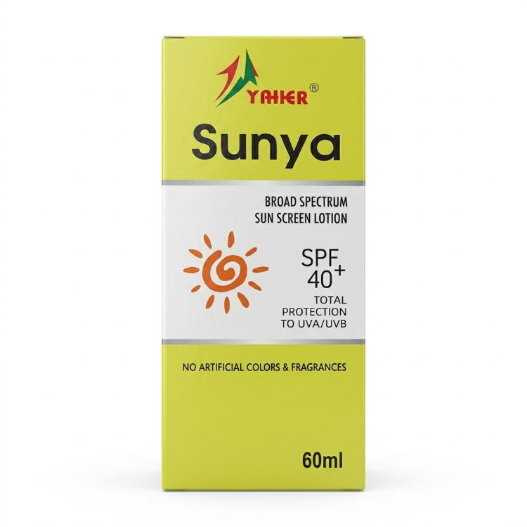 Sunya SPF 40+ Sunscreen Lotion 60 ml