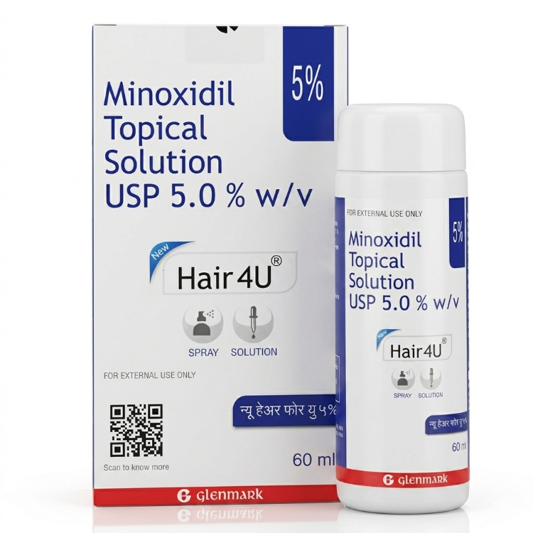 Hair 4U 5% Solution spray 60ml