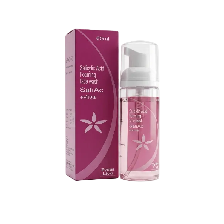 Saliac Foaming Face Wash 60ml