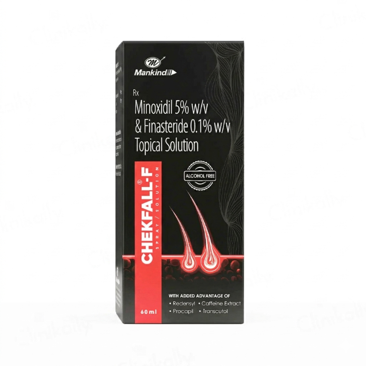 Chekfall-F 5% Topical Solution 60 ml