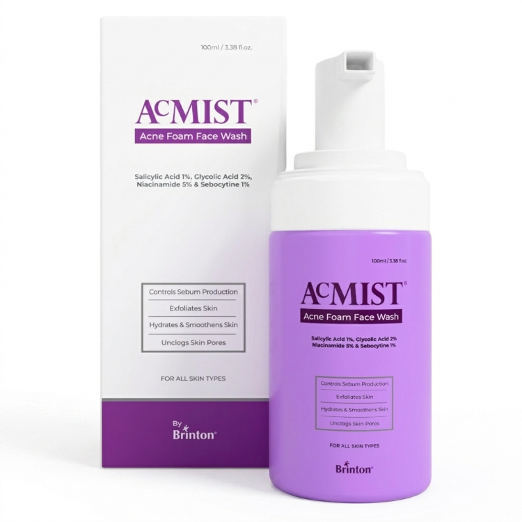 Acmist Acne Foam Face Wash 100ml
