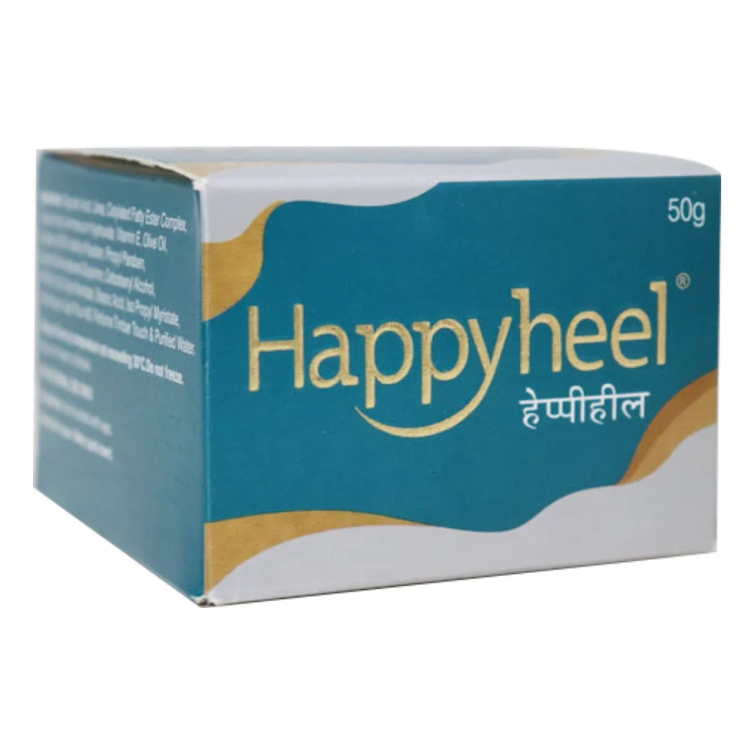 Happyheel Cream 50g | Moisturizing Foot Cream for Cracked Heels Dry Feet