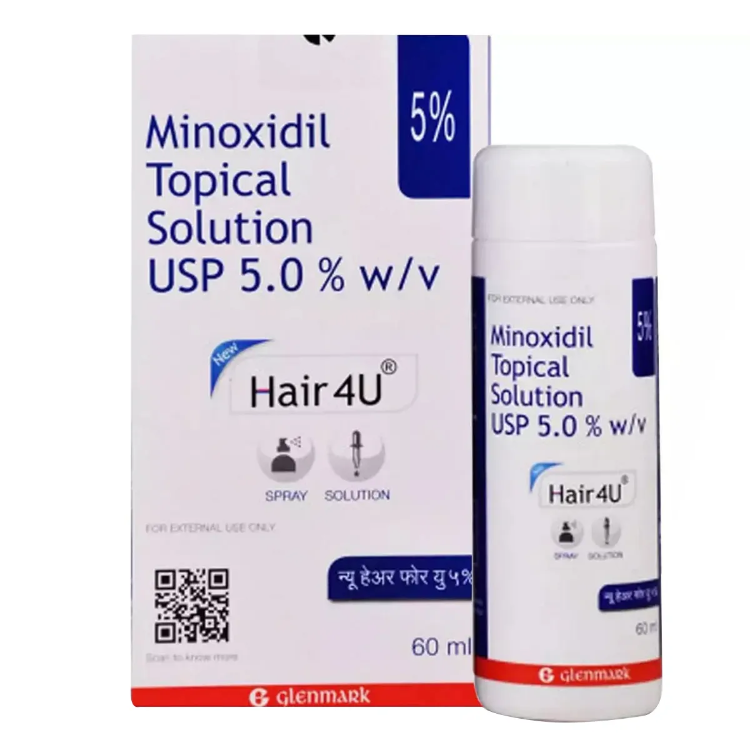Hair 4U 5% Solution spray 60ml