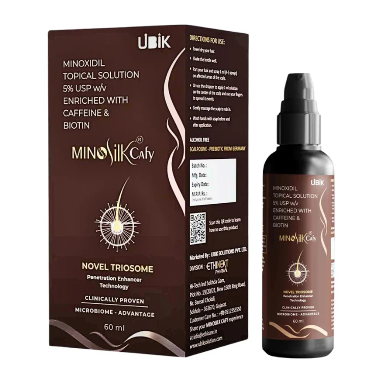 Minosilk Cafy Topical Solution 60 ml