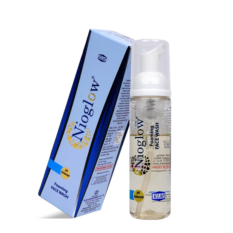 Nioglow Foaming Face Wash 60ml