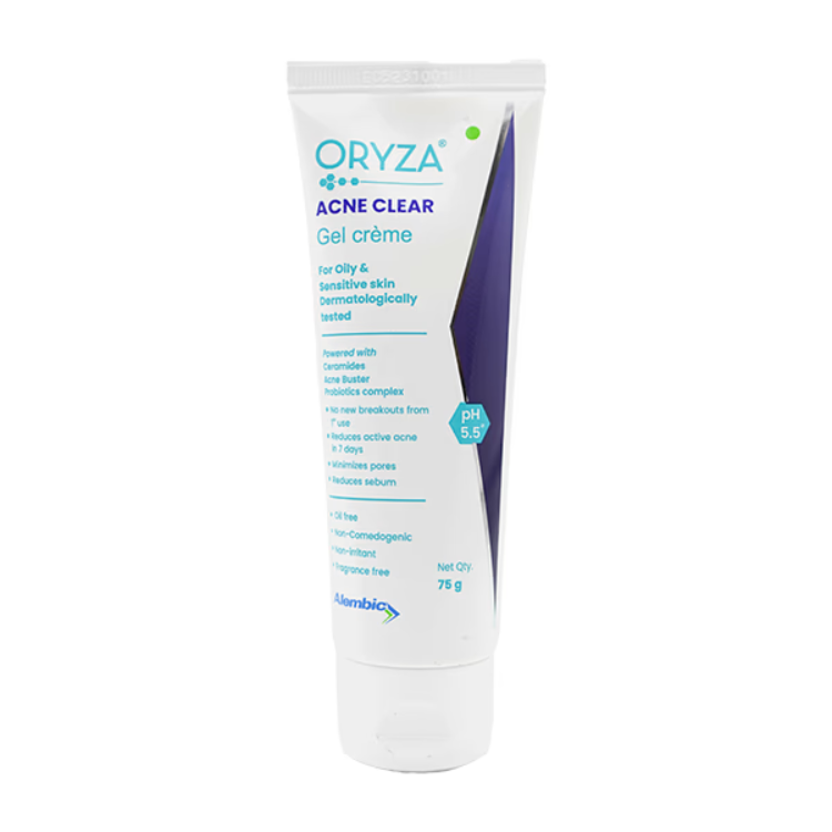 Oryza Acne Clear Gel 75 Gm