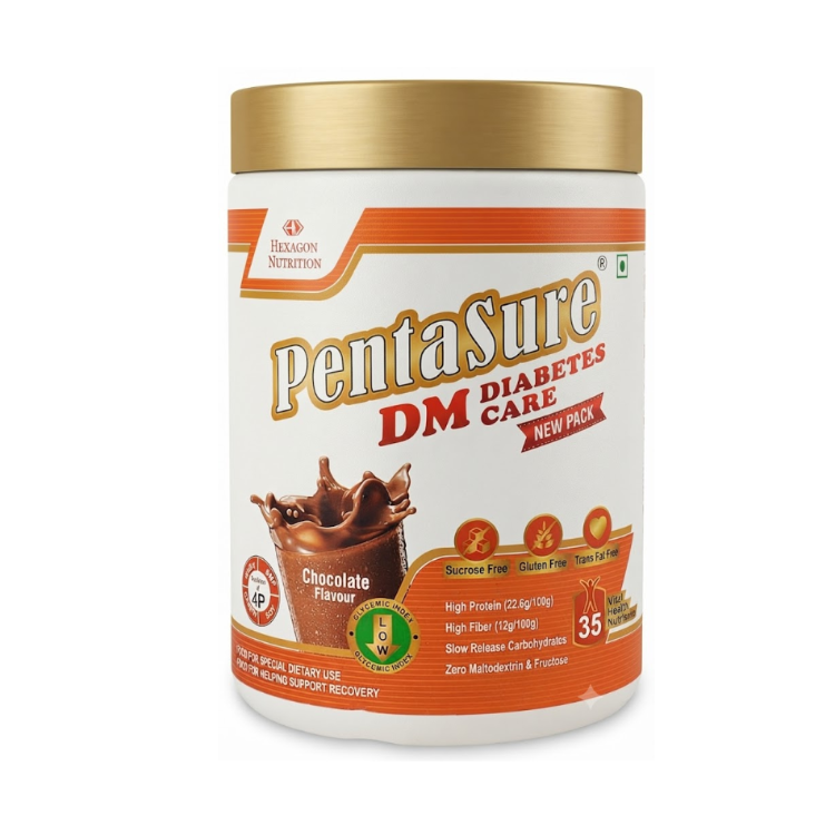 PentaSure DM Diabetes Care Nutritional Powder Chocolate Flavour 400gm