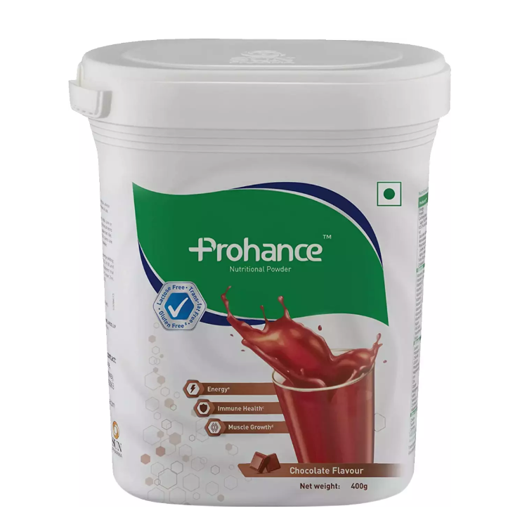 Prohance Chocolate Flavour Nutritional Drink Powder 400gm