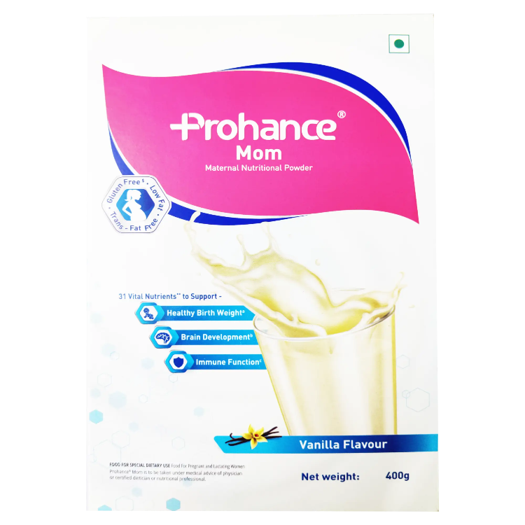 Prohance Mom Vanilla Flavour Nutritional Drink Powder
