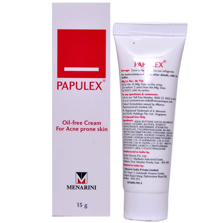 Papulex cream 15gm