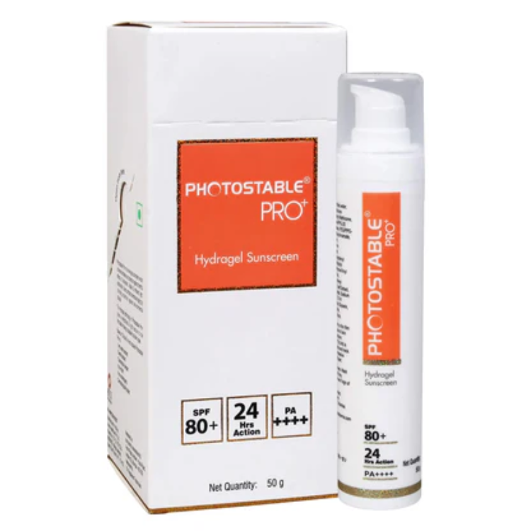 Photostable Pro+ Hydragel Sunscreen SPF 80+ PA+ 50gm
