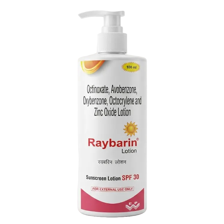Raybarin Spf-30 Sunscreen Lotion 100ml