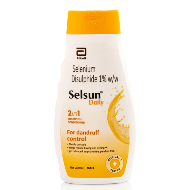 SELSUN DAILY SHAMPOO 120ML