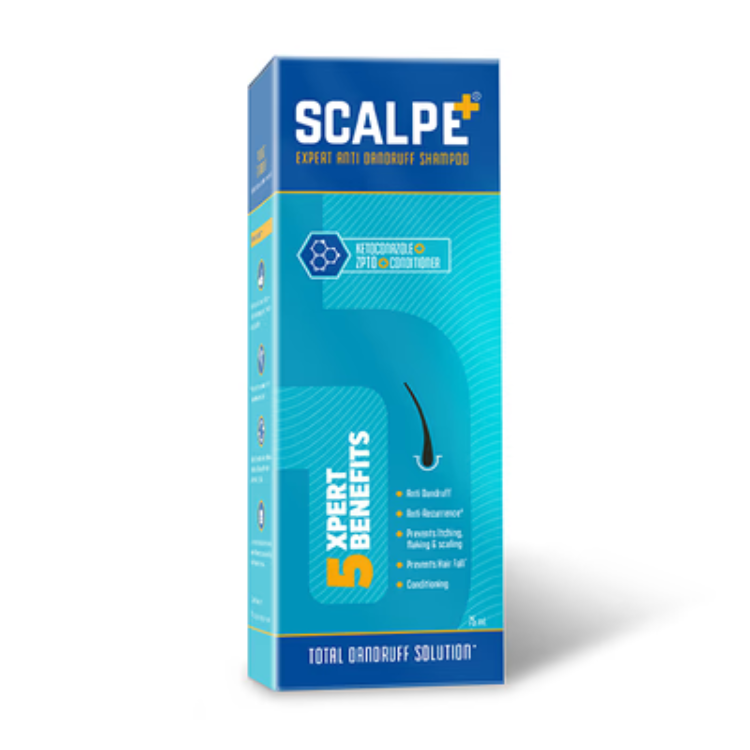 Scalpe Plus Expert Anti Dandruff Shampoo 75ml