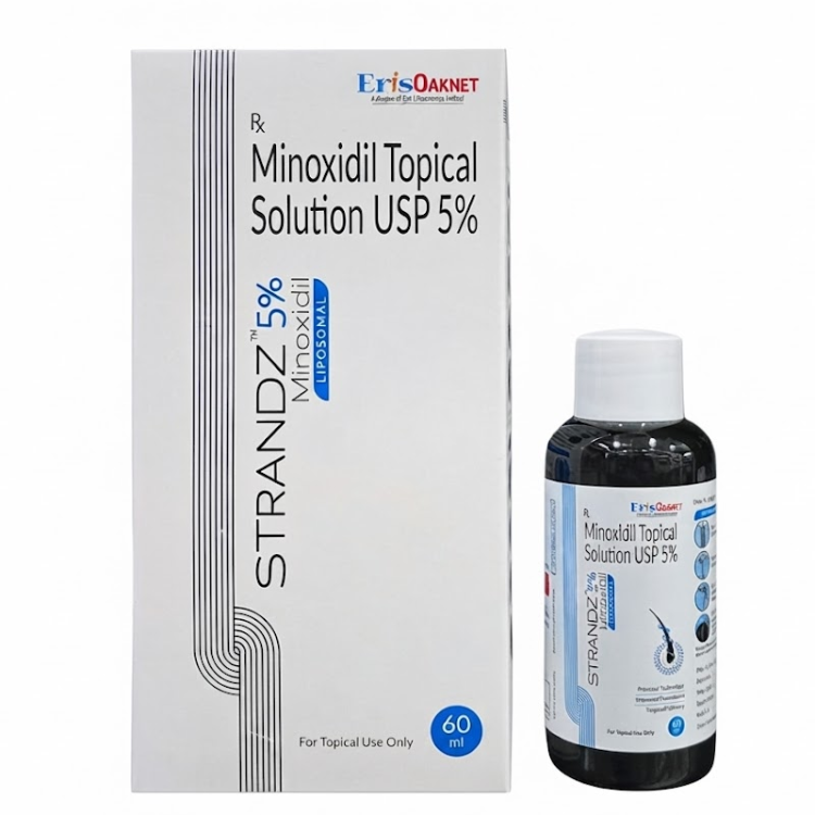Strandz 5% Minoxidil Topical Solution USP 5% 60ml