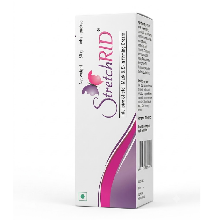 StretchRID Cream 50g | Intensive Stretch Mark Skin Firming Cream