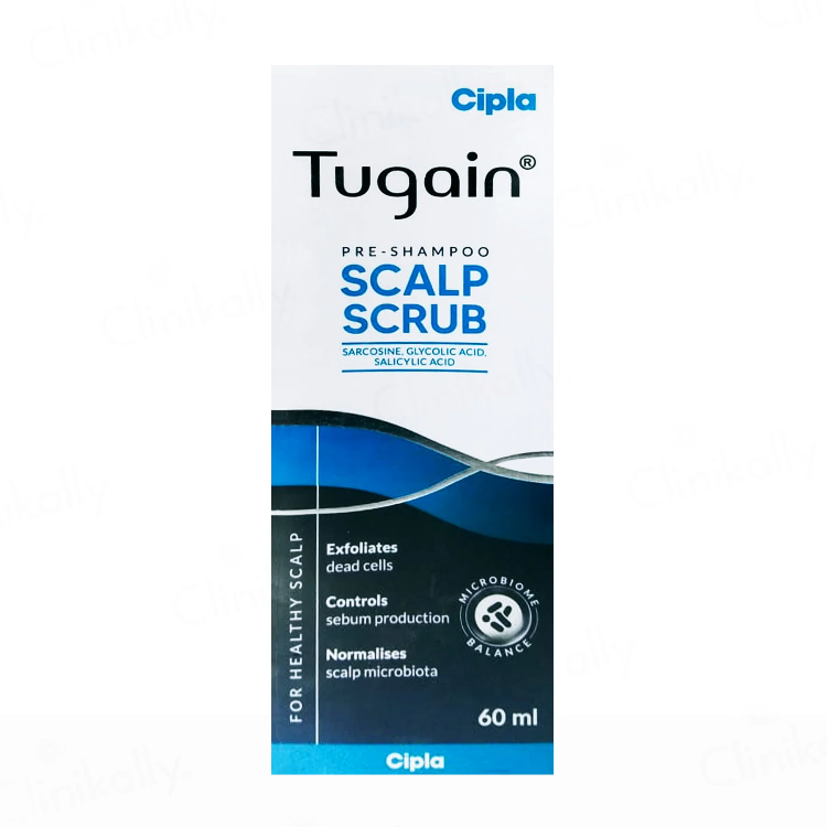 Tugain Scalp Scrub Pre-Shampoo 60 ml