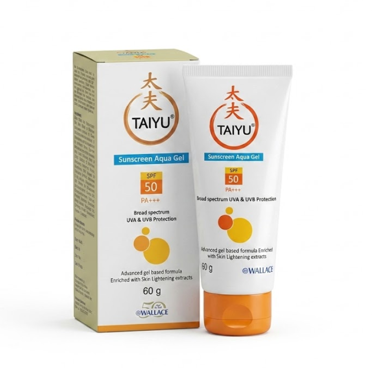 Taiyu Sunscreen Aqua Gel SPF 50 PA ++ 60gm