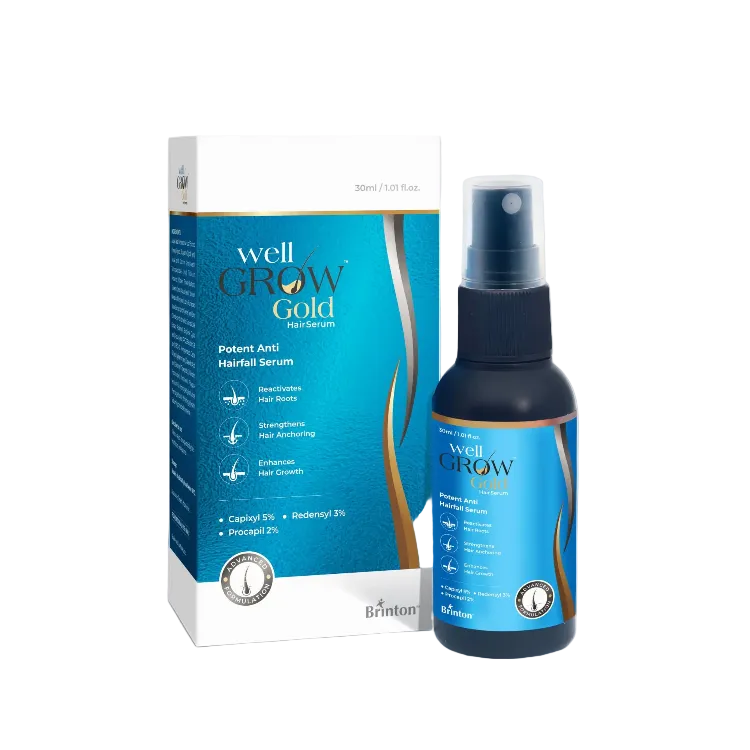 WELLGROW GOLD HAIR SERUM 60ML