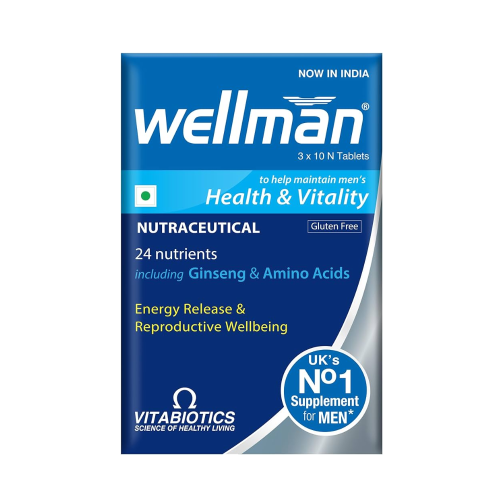 Wellman Health Supplement Tablets 30S