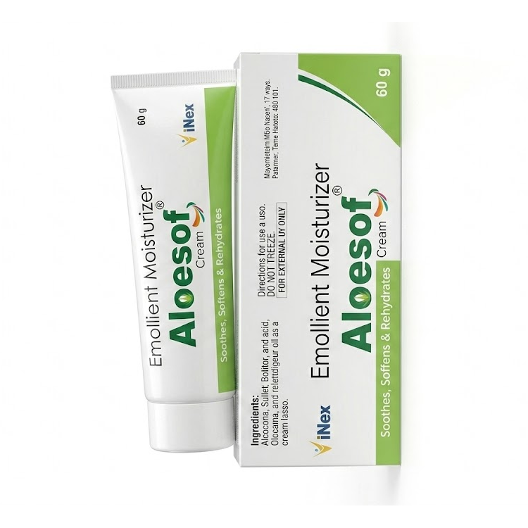 Aloesoft Emollient Moisturizer Cream 60g