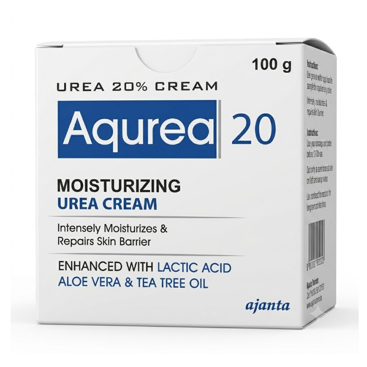 Aqurea 20 Moisturizing Urea Cream 100gm