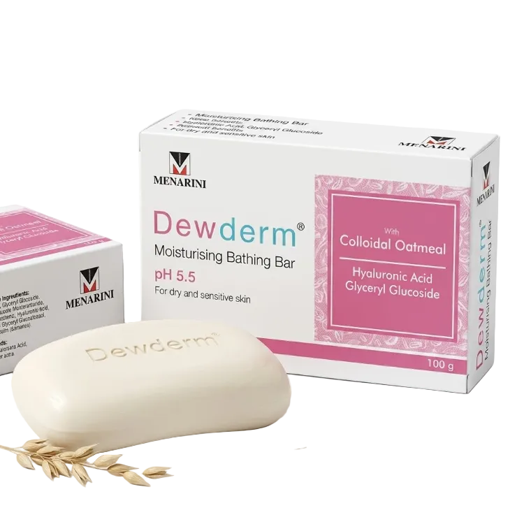 Dewderm Moisturising Bathing Bar pH 5.5