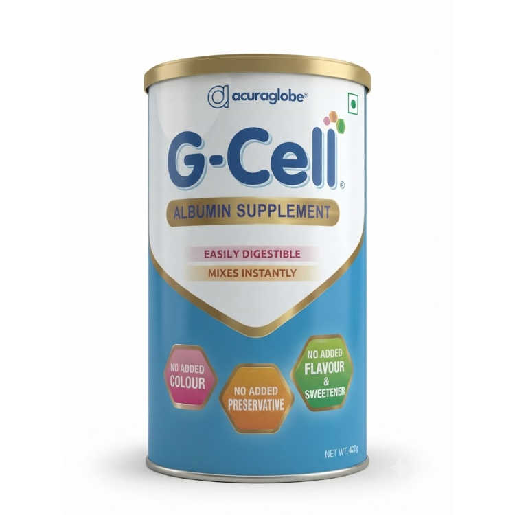 G-Cell Albumin Supplement Powder 400g High Protein Nutritional Supplement