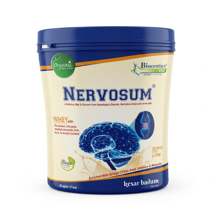 Nervosum Sugar Free Kesar Badam Powder 200gm