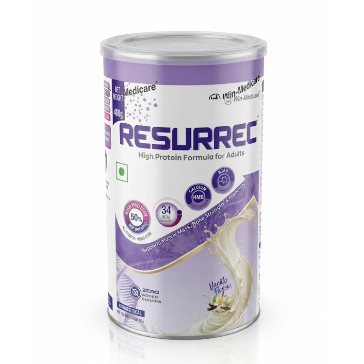 Resurrec Vanilla Flavour Powder 400 gm