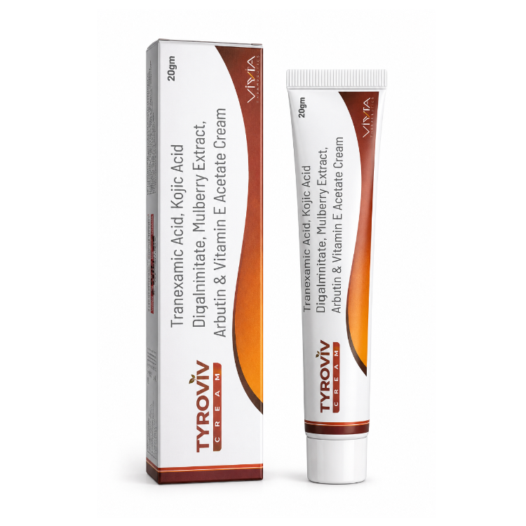 Tyroviv Cream 20g | Tranexamic Acid Kojic Acid Cream