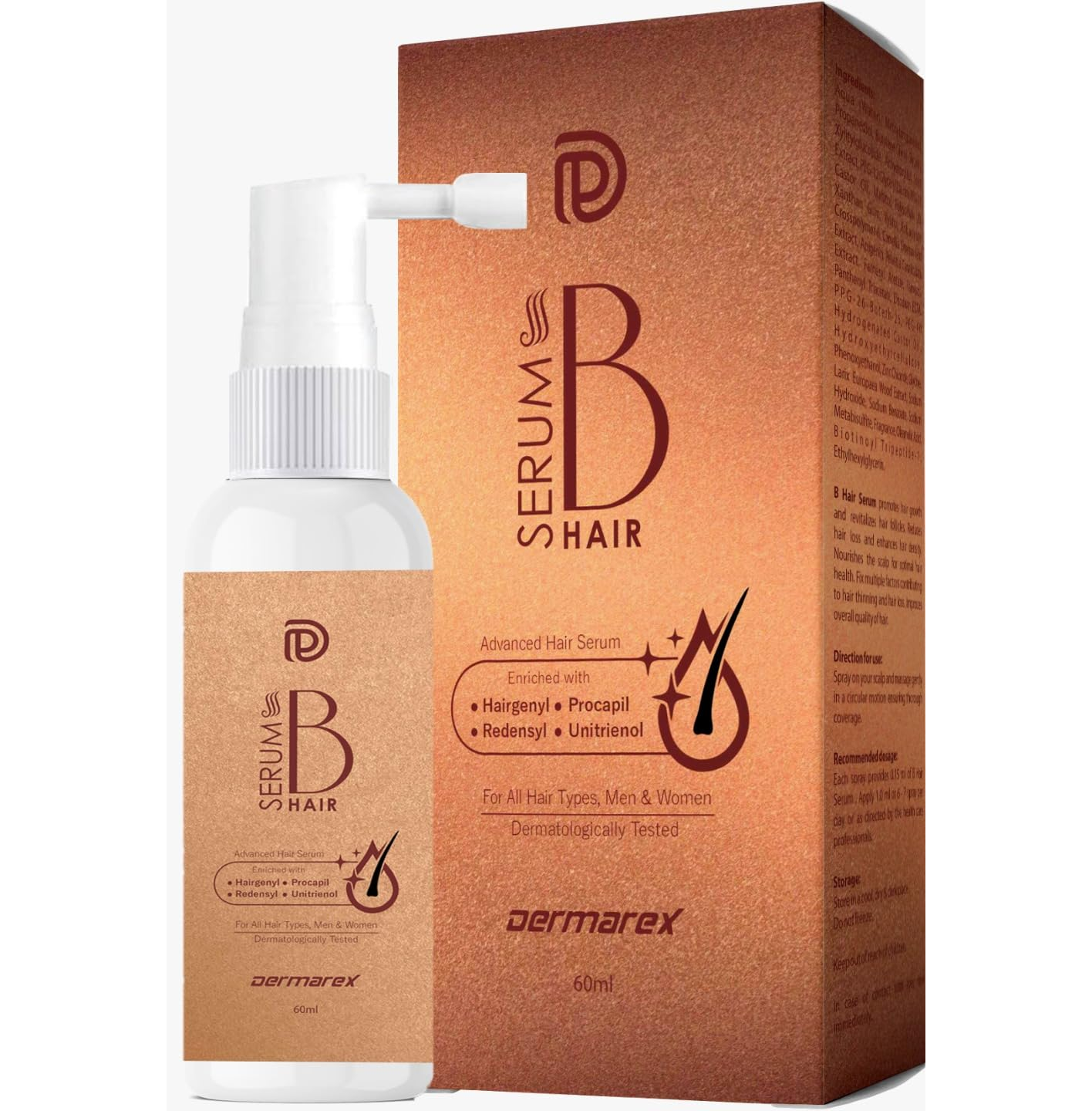 Hair serum and Solution