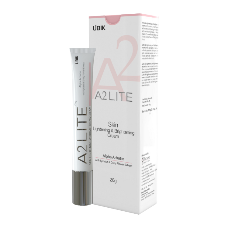 A2 Lite Skin Lightening & Brightening Cream, 20gm